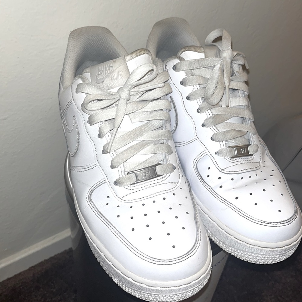White Air Force 1s